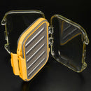 Waterproof Double-side Fly Fishing Lure Box Tackle Case Hook Bait Box 3Colors