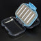 Waterproof Double-side Fly Fishing Lure Box Tackle Case Hook Bait Box 3Colors