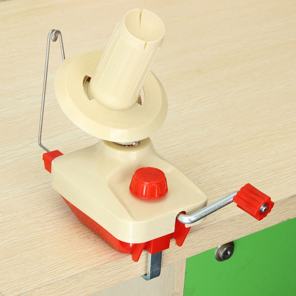 Hand Operated Plastic Winder Machine Yarn Fiber Wool String Ball Winding Machine