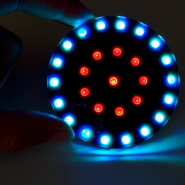 Geekcreit DIY WS2812 Full Color RGB LED Crystal Energy Ring Module Kit
