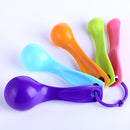 5Pcs Colorful Measuring Spoons Set Kitchen Tool Utensils Cream Cooking Baking Tool