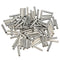 Excellway BC01 100 Pcs Naked Insulated Tube Terminal Block Cord End Terminal