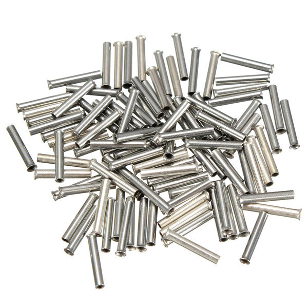 Excellway BC01 100 Pcs Naked Insulated Tube Terminal Block Cord End Terminal