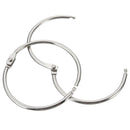 12Pcs Stainless Steel Circle Shower Curtain Hook Bath Curtain Glide Hanger