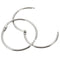 12Pcs Stainless Steel Circle Shower Curtain Hook Bath Curtain Glide Hanger