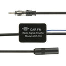Car Radio AM  FM Signal Reception Amplifier Antenna Booster Cable 48-860MHz