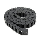 Machifit 10 x 20mm Plastic Cable Drag Chain Wire Carrier Length 1000mm For CNC Router Machine