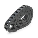 Machifit 10 x 20mm Plastic Cable Drag Chain Wire Carrier Length 1000mm For CNC Router Machine