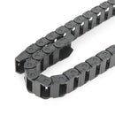 Machifit 10 x 20mm Plastic Cable Drag Chain Wire Carrier Length 1000mm For CNC Router Machine