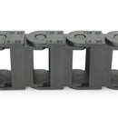 Machifit 10 x 20mm Plastic Cable Drag Chain Wire Carrier Length 1000mm For CNC Router Machine