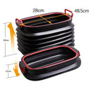37L Multifunctional Folding Storage Box Car Retractable Sundries Box Bucket
