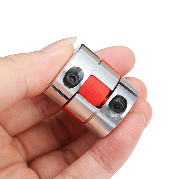 6mm x 8mm Aluminum Flexible Spider Shaft Coupling CNC Stepper Motor Coupler Connector OD25mm x L30mm