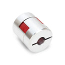 Machifit 8mmx8mm OD25mm x L30mm Aluminum Flexible Spider Shaft Coupling CNC Stepper Motor Coupler Connector