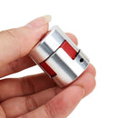 Machifit 8mmx8mm OD25mm x L30mm Aluminum Flexible Spider Shaft Coupling CNC Stepper Motor Coupler Connector