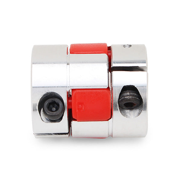 10mmx12mm Aluminum Flexible Spider Shaft Coupling OD25mm x L30mm CNC Stepper Motor Coupler Connector