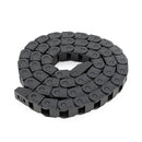 Machifit 10 x 10mm Plastic Cable Drag Chain Wire Carrier Length 1000mm For CNC Router Machine