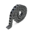 Machifit 10 x 15mm Plastic Cable Drag Chain Wire Carrier Length 1000mm For CNC Router Machine