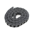 Machifit 10 x 15mm Plastic Cable Drag Chain Wire Carrier Length 1000mm For CNC Router Machine