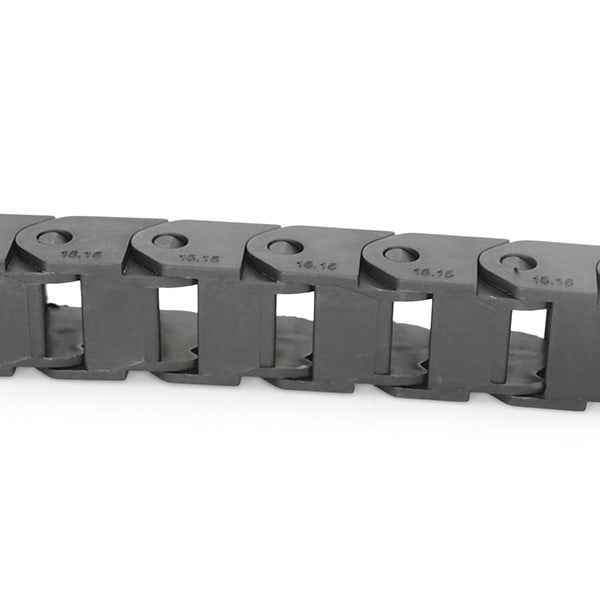 15x15mm L1000mm Plastic Cable Drag Chain Wire Carrier for CNC Router Machine