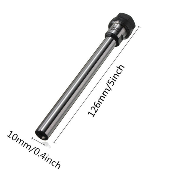 C10 ER11A 100L Collet Chuck Holder Extension Straight Shank  for CNC Milling