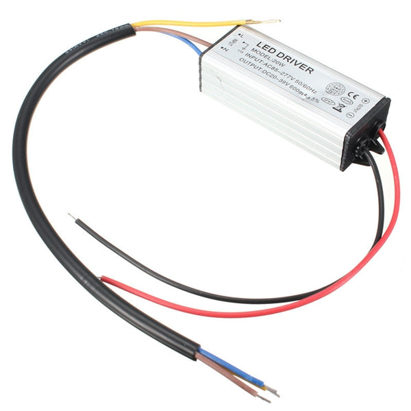 New 20W Waterproof IP67 Power Supply Constant Current LED Light Driver