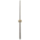 Machifit 900mm Lead Screw 8mm Thread Stainless Steel Lead Screw with Flange Brass Nut