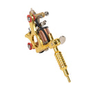 OCOOCOO Golden GS100 Fashion Mini Tattoo Machine Pendant Toy with Chain Necklace