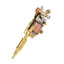 OCOOCOO Golden GS100 Fashion Mini Tattoo Machine Pendant Toy with Chain Necklace