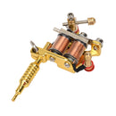OCOOCOO Golden GS100 Fashion Mini Tattoo Machine Pendant Toy with Chain Necklace