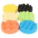Drillpro 8pcs 4inch Sponge Polishing Waxing Buffing Pads Kit Compound Polishing Car Drill