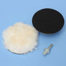 Drillpro 8pcs 4inch Sponge Polishing Waxing Buffing Pads Kit Compound Polishing Car Drill