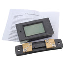 Excellway 100A DC Digital Multifunction Power Meter Energy Monitor Module Volt Meterr Ammeter With 50A Shunt