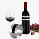 KCASA Wine Bottle Digital Thermometer Bracelet Reader Metal LCD Stainless Steel Sleeve