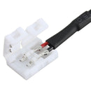 Solderless Female Barrel Power Connector for 8mm 3528 LED Strip Light
