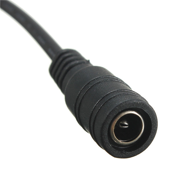 Solderless Female Barrel Power Connector for 8mm 3528 LED Strip Light