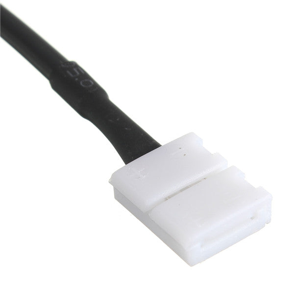 Solderless Female Barrel Power Connector for 8mm 3528 LED Strip Light