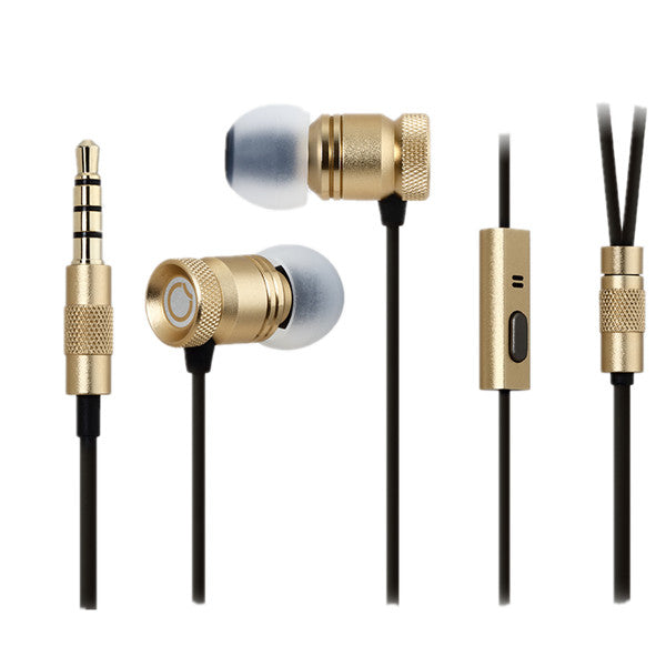 GGMM Nightingale Full Metal Wire Control In-ear Bass Earphone With Mic