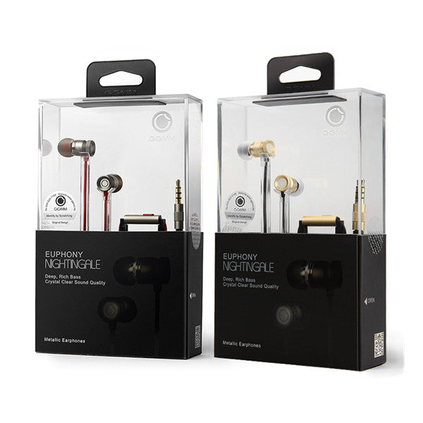 GGMM Nightingale Full Metal Wire Control In-ear Bass Earphone With Mic