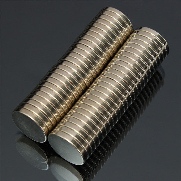 50pcs N52 Super Strong Disc Magnets 20mm x 3mm Rare-Earth Neodymium Magnets
