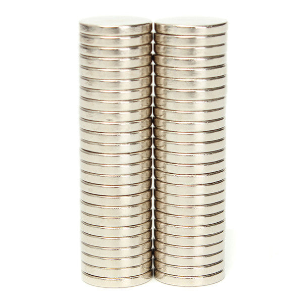50pcs N52 Super Strong Disc Magnets 20mm x 3mm Rare-Earth Neodymium Magnets