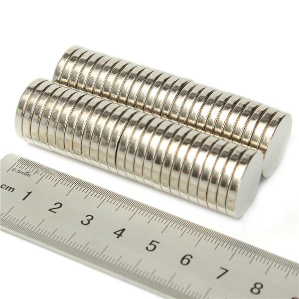 50pcs N52 Super Strong Disc Magnets 20mm x 3mm Rare-Earth Neodymium Magnets