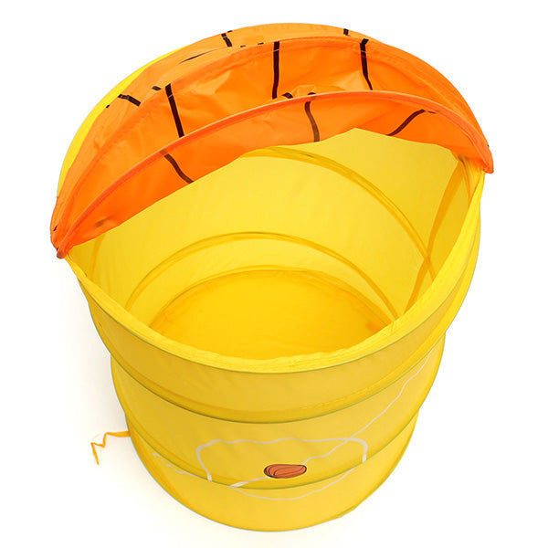 Foldable Laundry Basket Clothes Storage Bag Bath Hamper Sundries Bin