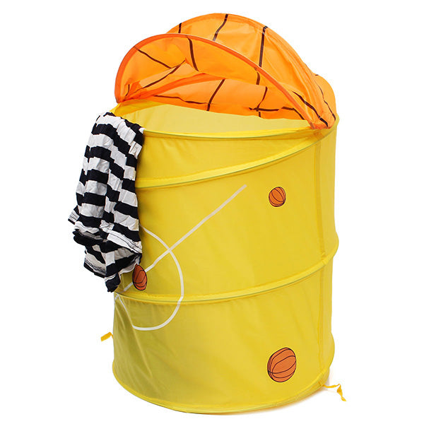 Foldable Laundry Basket Clothes Storage Bag Bath Hamper Sundries Bin