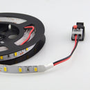 LUSTREON DC Power Male Female 5.5*2.1mm Connector Adapter Plug Cable Pressed for LED Strips 12V