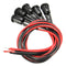 5PCS DC 12V 3mm Light Lamp  Pre Wired 200mm With Plastic Bezel Holders