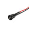 5PCS DC 12V 3mm Light Lamp  Pre Wired 200mm With Plastic Bezel Holders