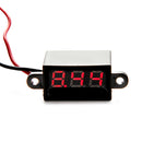 RIDEN 0.28 Inch Mini Waterproof Volt Meterr 3.5-30V Digital Voltage Tester Meter