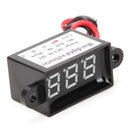 RIDEN 0.28 Inch Mini Waterproof Volt Meterr 3.5-30V Digital Voltage Tester Meter