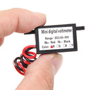 RIDEN 0.28 Inch Mini Waterproof Volt Meterr 3.5-30V Digital Voltage Tester Meter
