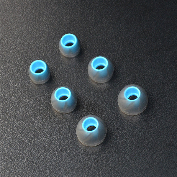 KZ 3 X Pair L M S Size In-ear Silica Gel Ear Muffs Earplug For Earphone